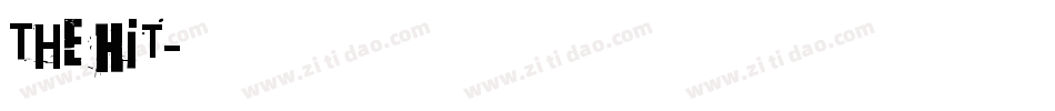 The Hit字体转换